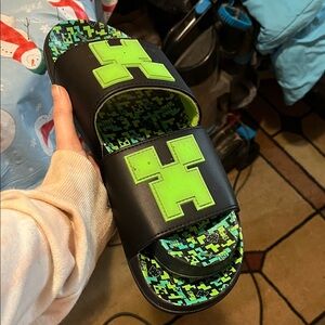 Men’s Minecraft Slide Sandals